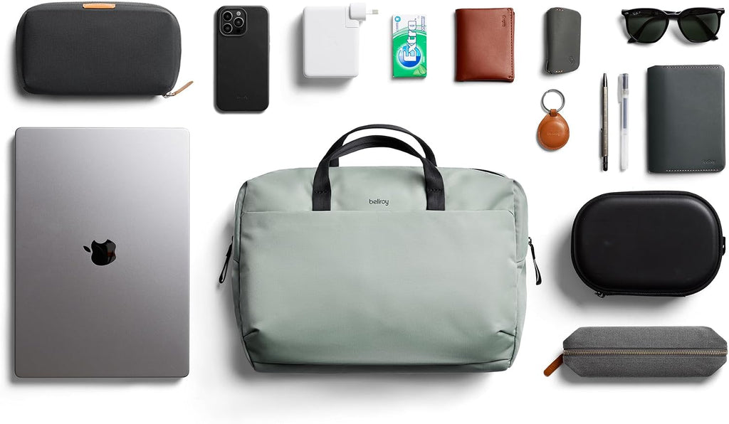 Bellroy Via Work Bag (14L laptop messenger bag) - Eucalyptus