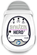 Snuza Hero Baby Movement Monitor with Patented Sensor Technology for Reliable Movement Monitoring and Alerts. No WiFi, Cords, or Sensor Pads, Portable and Easy to Set Up and Use.