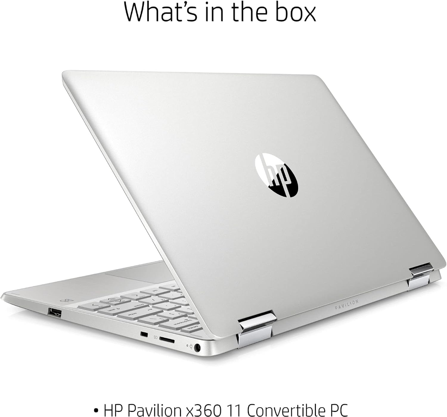 HP Pavilion X360 2-IN-1 11.6' HD Touch-Screen WLED-backlit Laptop, Intel Pentium N5000 up to 2.7GHz, 4GB DDR4, 128GB SSD, Bluetooth, Wireless-AC, HDMI, Webcam, USB 3.1-C, Media Card Reader, Windows 10