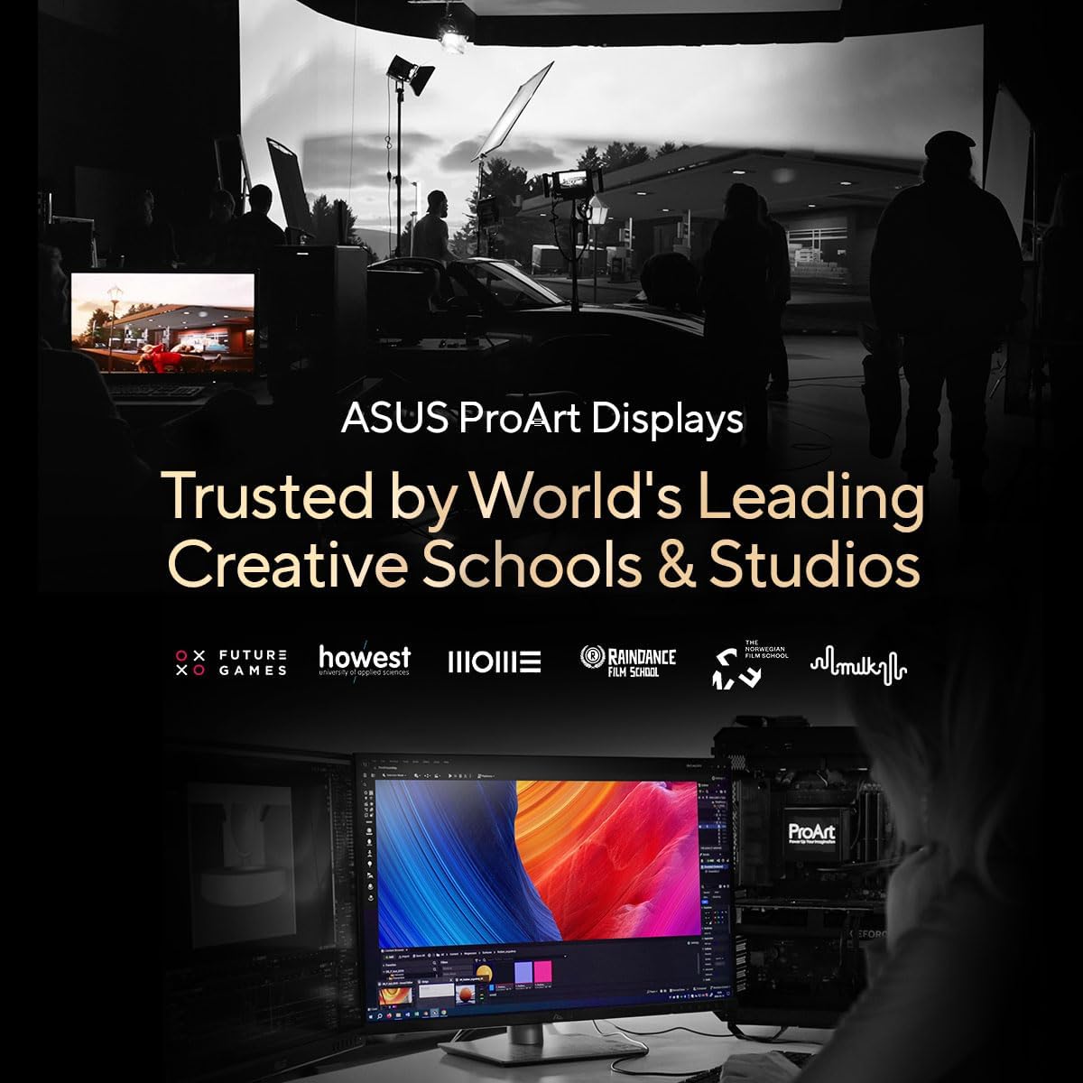 ASUS ProArt PA32UCDM Monitor 32' 4K UHD QD-OLED 240Hz 0.1ms ThunderBolt 4 PD 96W - PA32UCDM