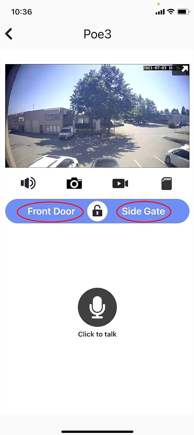 GBF Smart Video Door Phone & Doorbell Intercom System with a smart keypad(PL963PMBL-POE)- 1080P Camera, Built in POE, Control Two Locks remotely, Timed Unlock, RJ45 Hardwired or WiFi Bridge connection