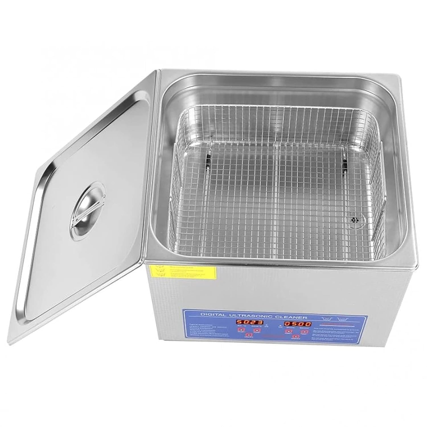 15L Digital Ultrasonic Cleaner Stainless Steel Digital Timer Cleaning Machine Washing Machine JPS-60A