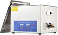 2/3/6/10/15/30L Ultrasonic Cleaner with Digital Timer and Heater, Stainless Steel, Ultrasonic Washing Machine Home Appliance (10L)