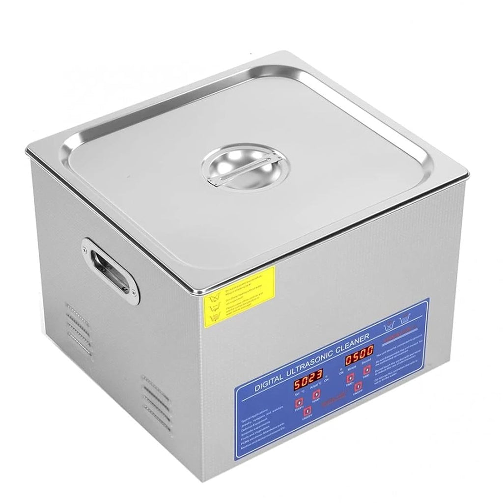 15L Digital Ultrasonic Cleaner Stainless Steel Digital Timer Cleaning Machine Washing Machine JPS-60A