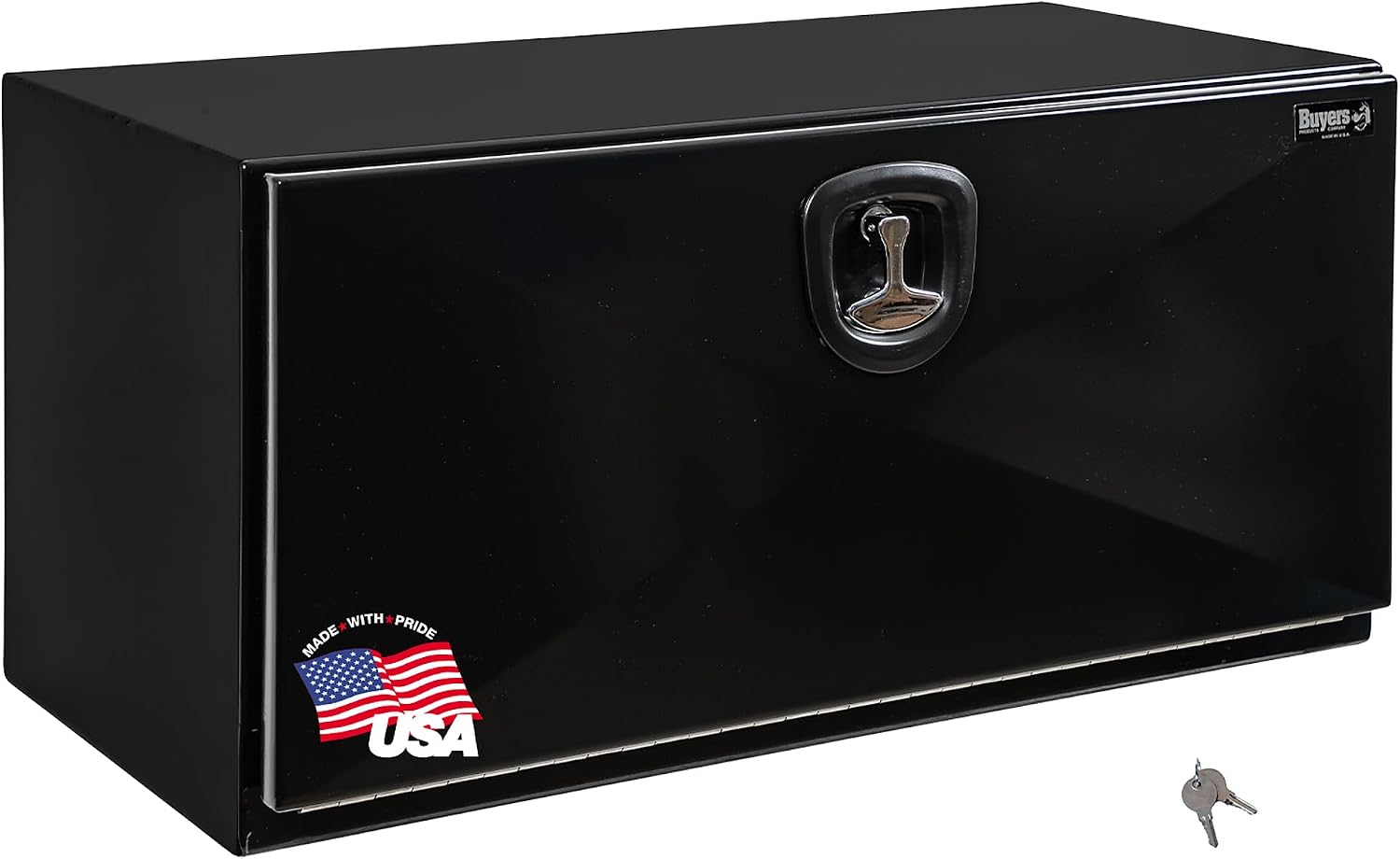 Buyers Products 1752805 Black Pro Series Steel Underbody Truck Box, 18x18x36 Inch, Durable Tool Box For Vehicle Storage and Organization