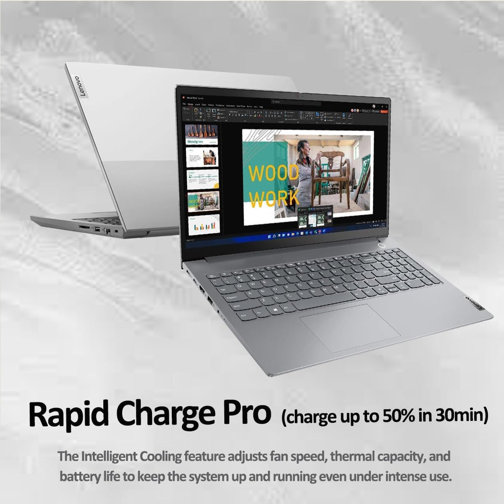 Lenovo ThinkBook 15 Business Laptop (15.6' FHD Anti-Glare, 40GB RAM, 1TB SSD, AMD Ryzen 7 5825U (> Intel i7-1255U)) Fingerprint, 1080p Webcam, Military Grade, Ethernet, Wi-Fi, Win 11 Pro w/Copilot