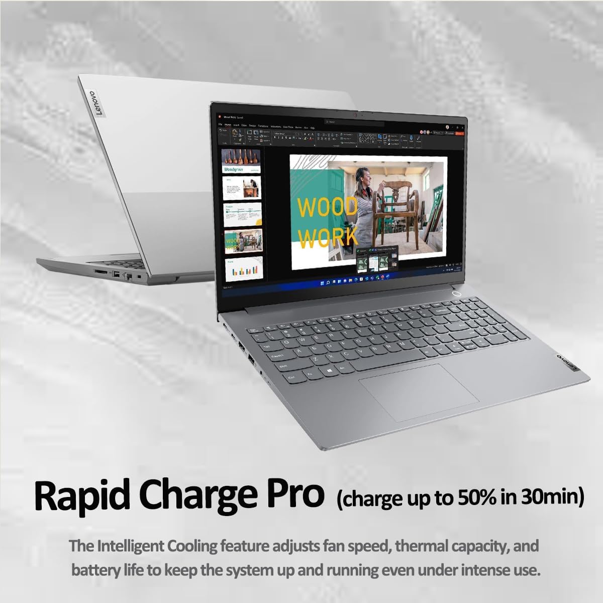 Lenovo ThinkBook 15 Business Laptop (15.6' FHD Anti-Glare, 40GB RAM, 1TB SSD, AMD Ryzen 7 5825U (> Intel i7-1255U)) Fingerprint, 1080p Webcam, Military Grade, Ethernet, Wi-Fi, Win 11 Pro w/Copilot