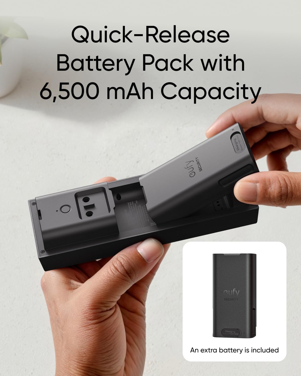 eufy Video Doorbell C31with HomeBase S380, Extra Rechargeable Battery Pack,2K FHD, Dual Power Options, Live Video Call, 24/7 Recording, Human and Motion Detection, No Monthly Fee