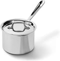 All-Clad D3® Stainless Steel 2 Quart Sauce Pan With Lid- Made in the USA- The Original Bonded Professional Cookware- Oven Safe & Induction Compatible