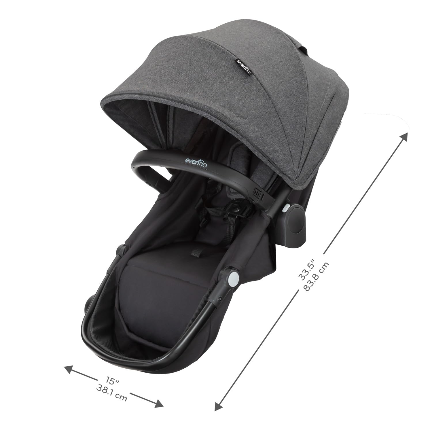 Evenflo Pivot Xpand Second Seat (Sabino Gray)