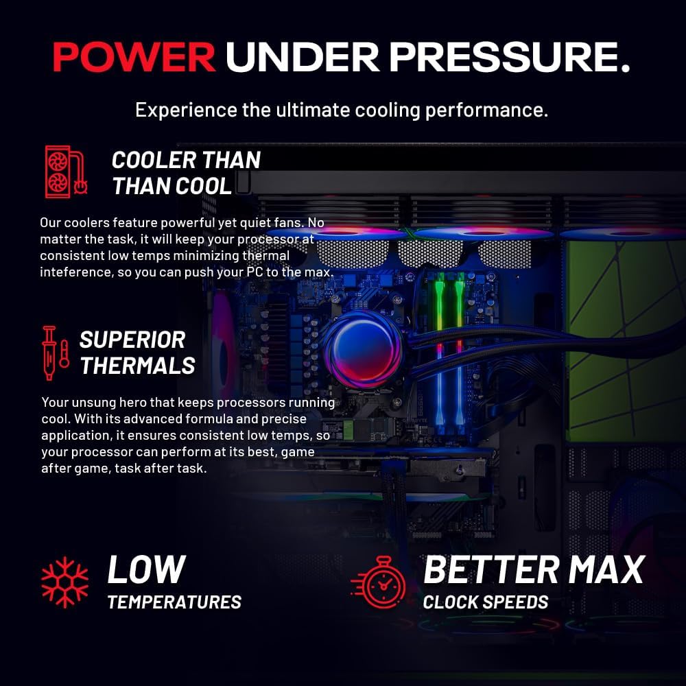 Skytech Gaming Viper Desktop PC, Ryzen 7 9800X3D 4.7 GHz (5.2 GHz), NVIDIA RTX 5080 16GB, 2TB NVMe SSD, 64GB DDR5 RAM 6000 RGB, 850W Gold ATX 3 PSU, 360mm ARGB AIO, Wi-Fi, Win 11