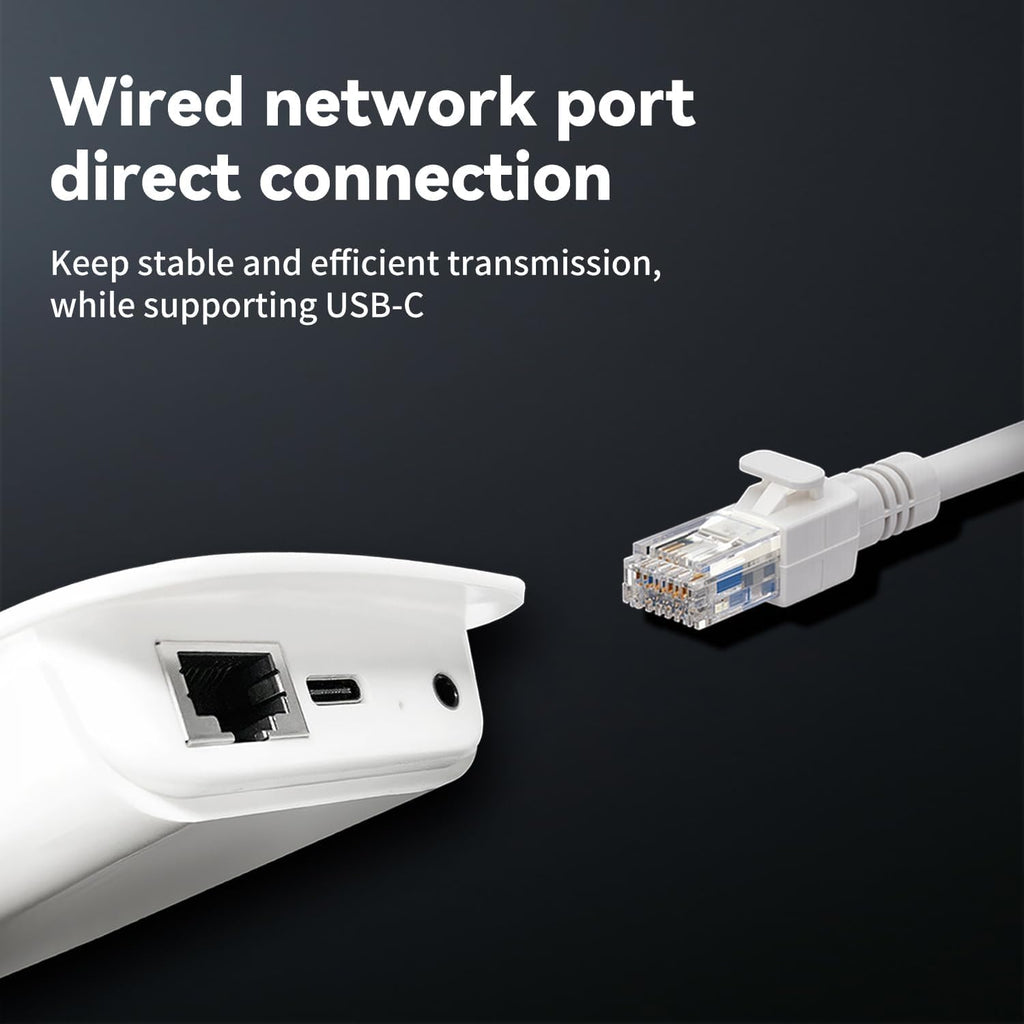 Heltec Wi-Fi HaLow Dongle Wireless Bridge 802.11ah Network Booster Long Range Wireless Access Extender Ethernet Bridge Repeater (STA+HT-H7608)