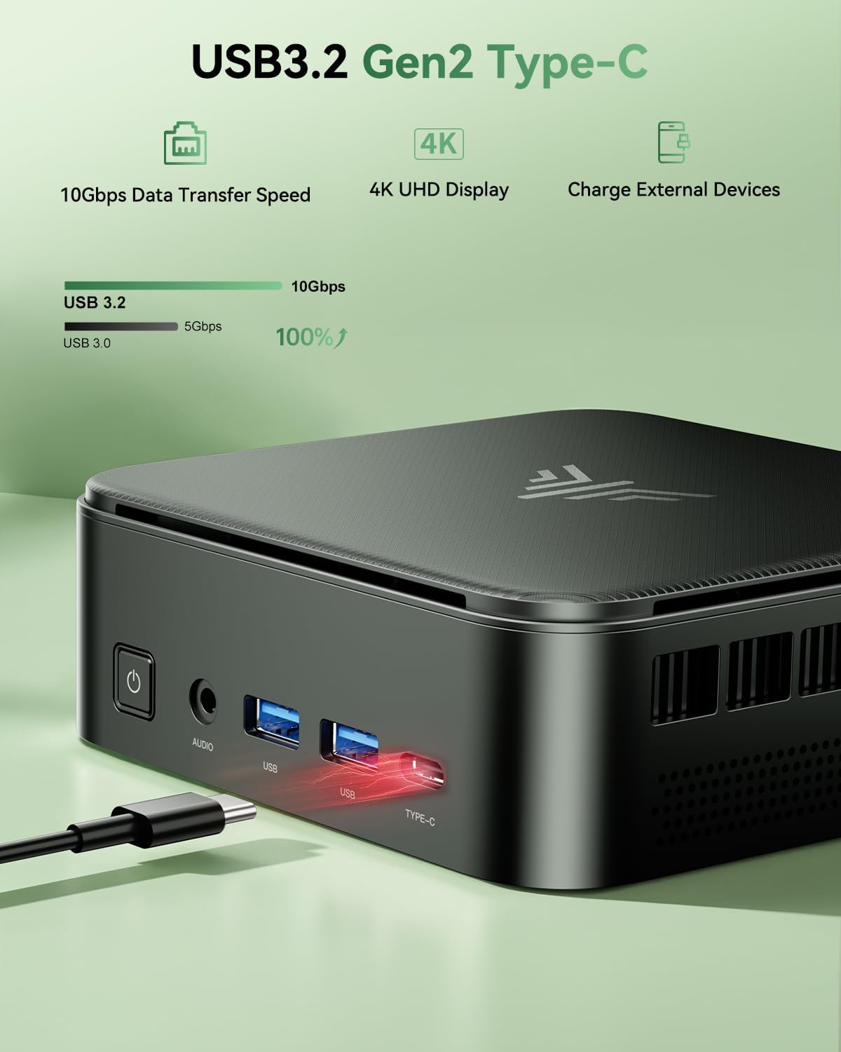 KAMRUI Mini PC, E3B 32GB RAM 512GB SSD Mini Gaming Computers AMD Ryzen 5 7430U Micro Desktop Computer (Max 4.3GHz,6C/12T, Beat 5650U), Small PC Support WiFi 6, BT5.2, Triple Display for Office Home