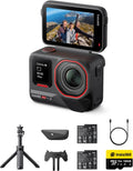 Insta360 Ace Pro 2 Get-Set Bundle Dual Battery - 8K Waterproof Action Camera Co-Engineered with Leica, 1/1.3' Sensor, Dual AI Chip, Leading Low Light, Superior Audio, Flip Screen & AI Editing