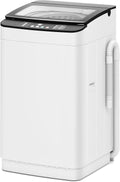 Auertech Portable Washing Machine, 2.4 cu.ft Capacity Fully Automatic Washer with Drain Pump, 10 Programs, 5 Water Levels, Portable Washer Dryer Combo for Apartment, RV, Dorm