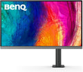 BenQ PD2706UA 27-inch Ergo Arm 4K UHD Monitor, USB-C, P3, DisplayHDR 400, IPS, Factory-Calibrated, DualView, Darkroom & Animation Modes, CAD/CAM & ePaper Modes, Hotkey Puck G2, KVM