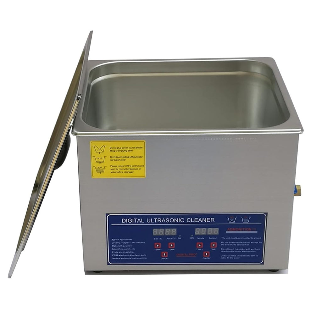 15L Digital Ultrasonic Cleaner Stainless Steel Digital Timer Cleaning Machine Washing Machine JPS-60A