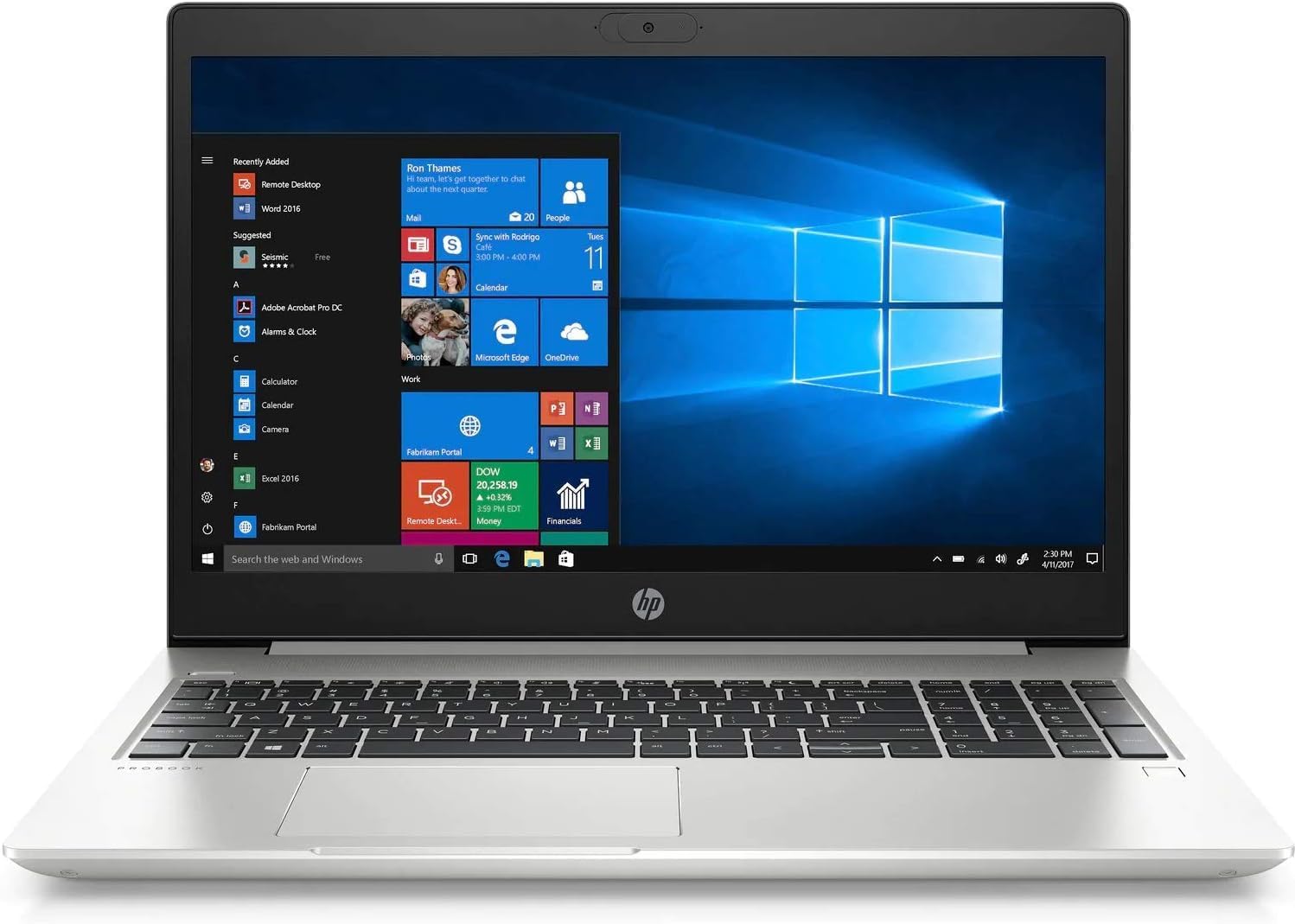 HP ProBook 450 G7 15.6' HD Laptop – Intel Core i5-10210U, 16GB DDR4 RAM, 256GB NVMe SSD, Intel UHD Graphics, Windows 11 Pro, Business Notebook (Renewed)