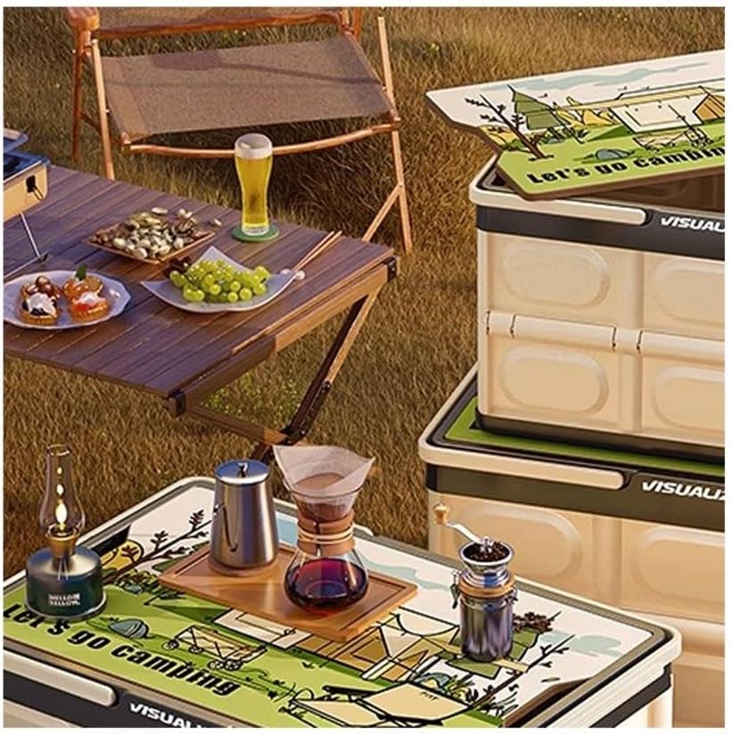 Toolbox White Home Toolbox Outdoor Camping Storage Box Foldable Picnic Organizer Portable Storage Box Car Emergency Spare Box Tool Box