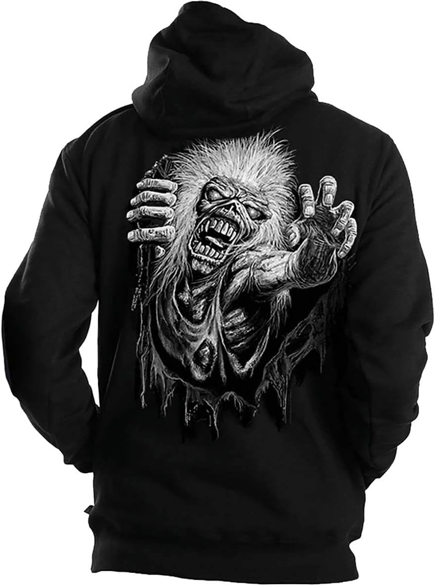 Rock Off officially licensed products Iron Maiden No Prayer for the Dying Official Unisex Hoodie Hooded Top
