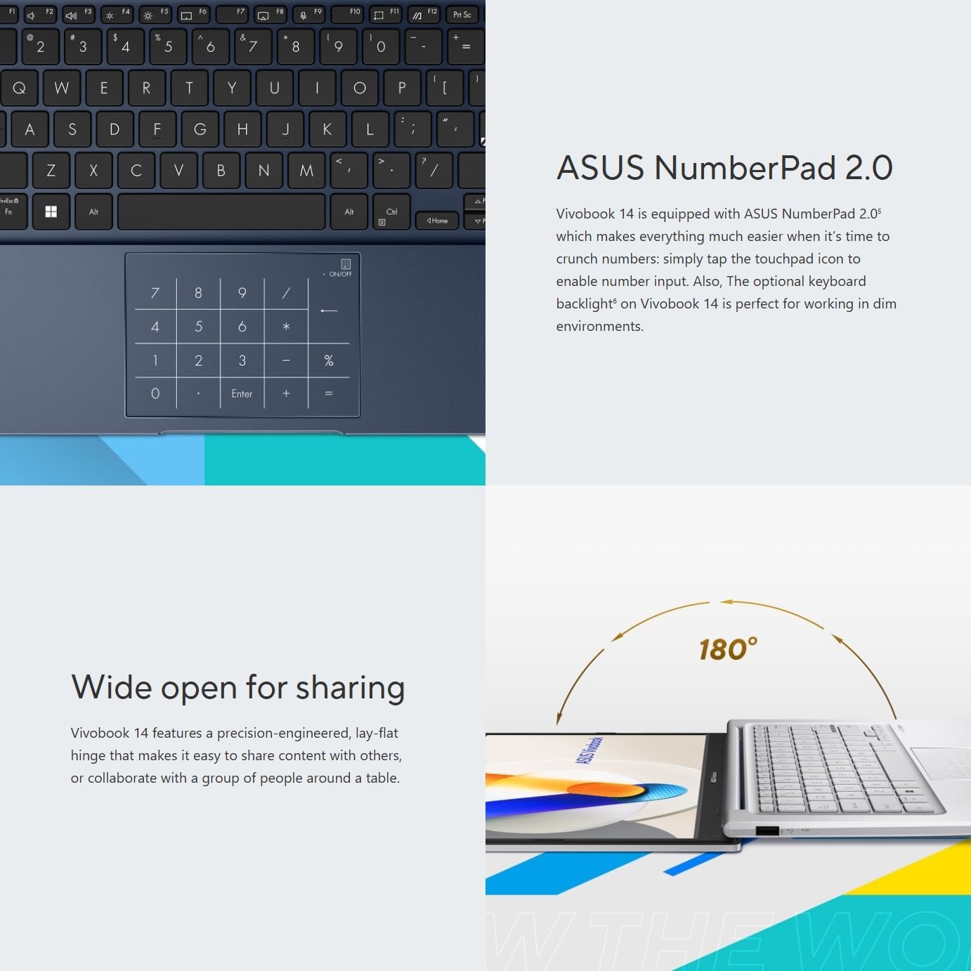 ASUS Vivobook Laptop Business Computer 2025-2026, Lifetime Microsoft Office, Copilot, 14' FHD Display, 10-Core Intel i5 CPU, 16GB RAM, 1TB Storage (512GB SSD + 500GB Ext), MarxsolAccessory, Win 11 Pro