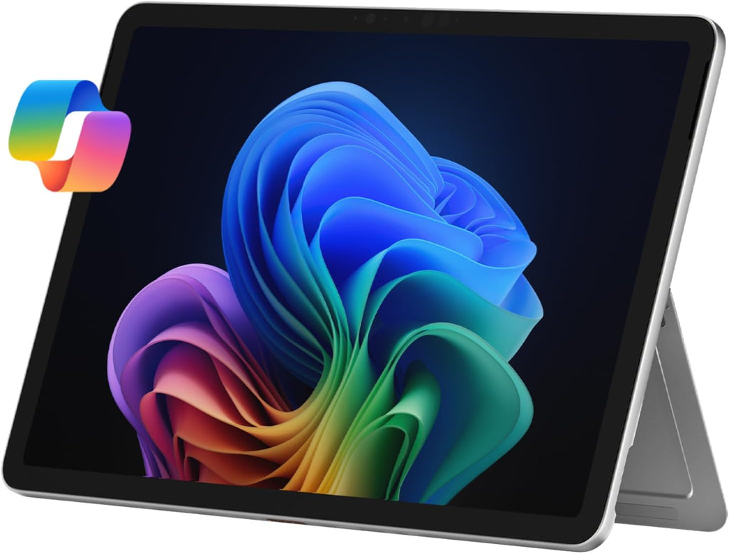 Microsoft Surface Pro 2-in-1 Laptop/Tablet (2025), Windows 11 Copilot+ PC, 12' Touchscreen Display, Snapdragon X Plus (8 Core), 16GB RAM, 256GB Storage, Platinum