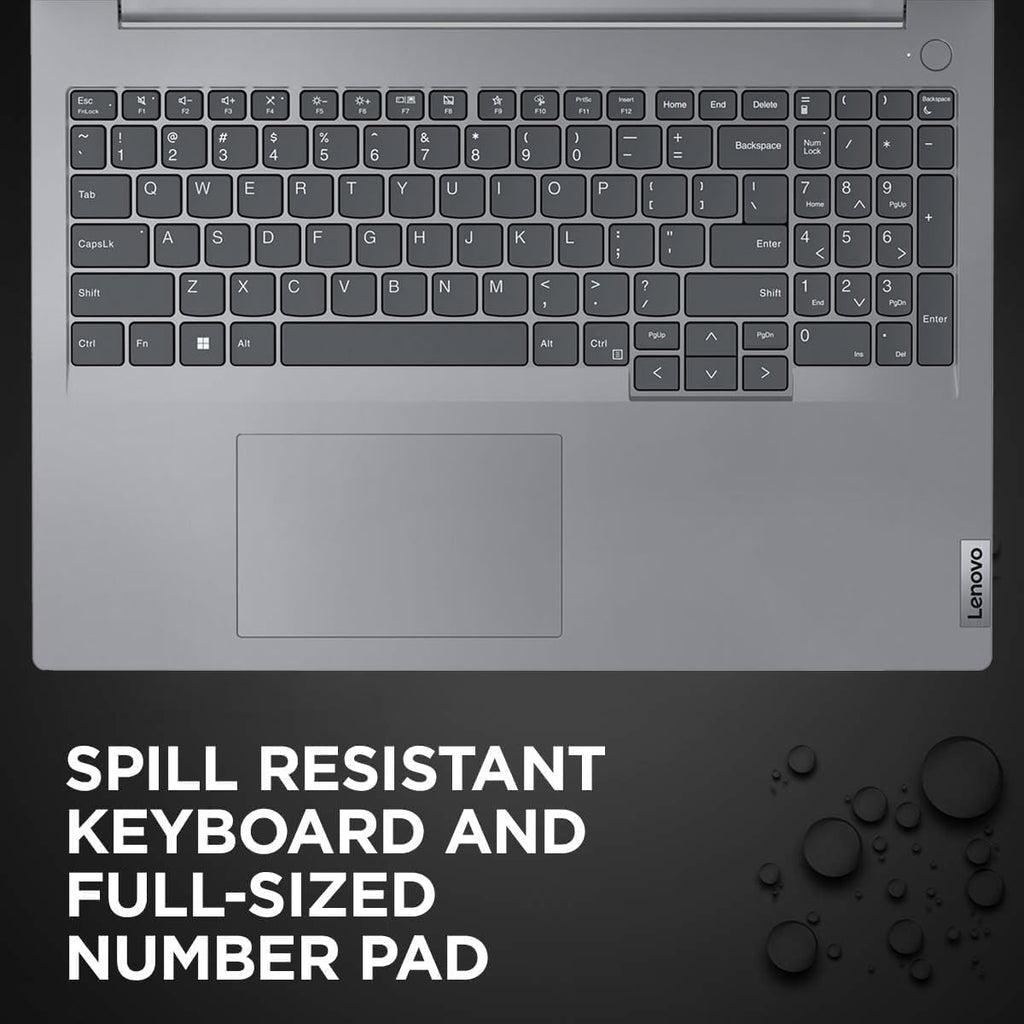 Lenovo 2025 New Thinkbook Business Laptop, Intel Core i5-13420H 8-Core Processor, 16' LED FHD Anti-Glare Display, 32GB RAM, 1TB SSD, Wi-Fi 6, Long Battery Life, Ultra Slim Design, Windows 11 Pro