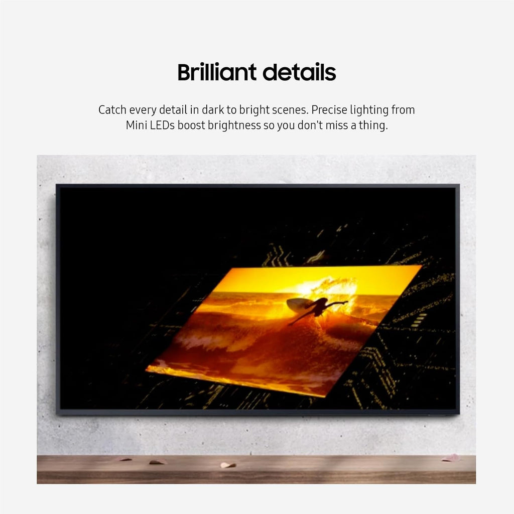 SAMSUNG 55-Inch Class Neo QLED 4K The Terrace Partial Sun, Quantum HDR+(QN55LST7DAFXZA, 2024 Model) + SAMSUNG HW-LST70T 3.0ch The Terrace Outdoor, IP55 Weather Resistant,
