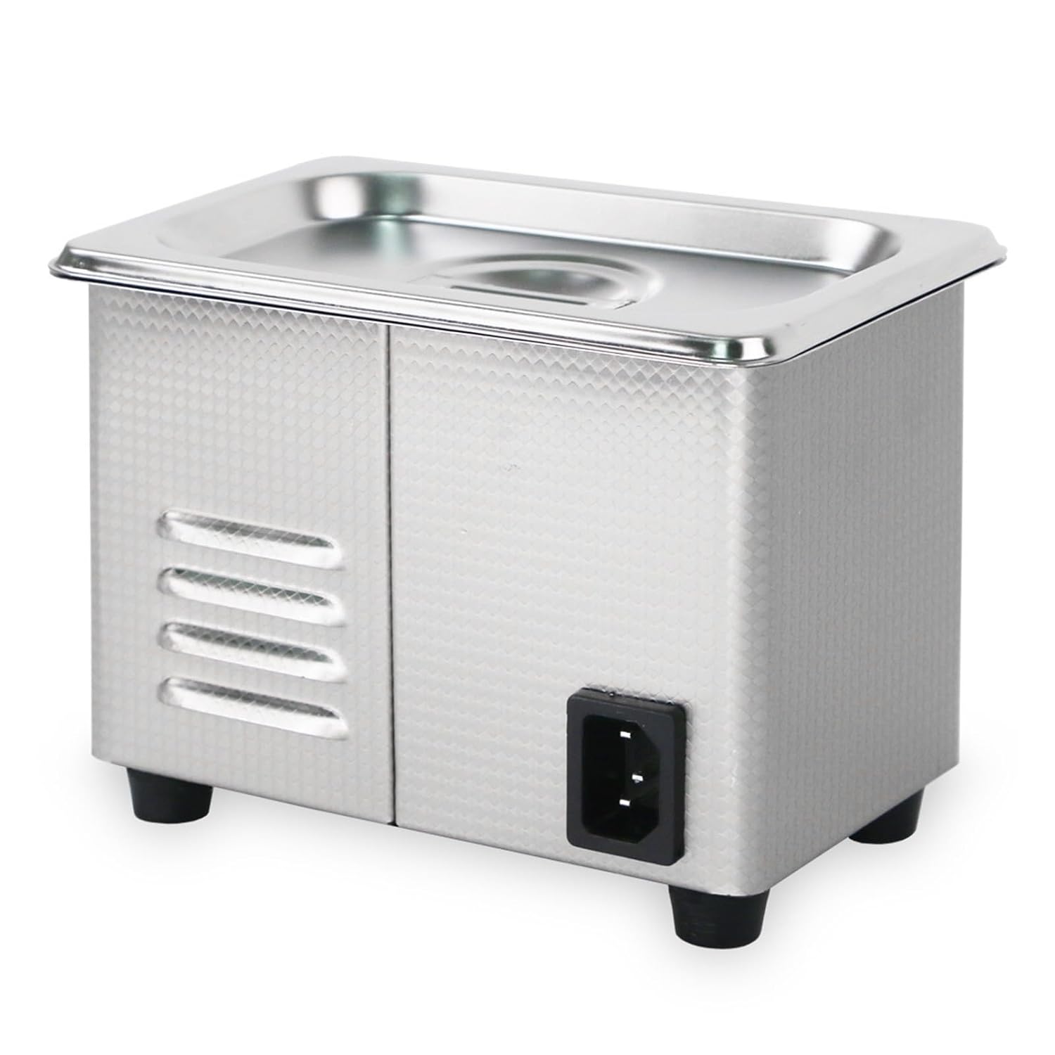 Ultrasonic Cleaners, 800ml 80W Ultrasonic Cleaner Stainless Steel Washing Bath Machine Glasses Jewelry Watch Denture Mini Ultrasound Wave Cleaning Tank