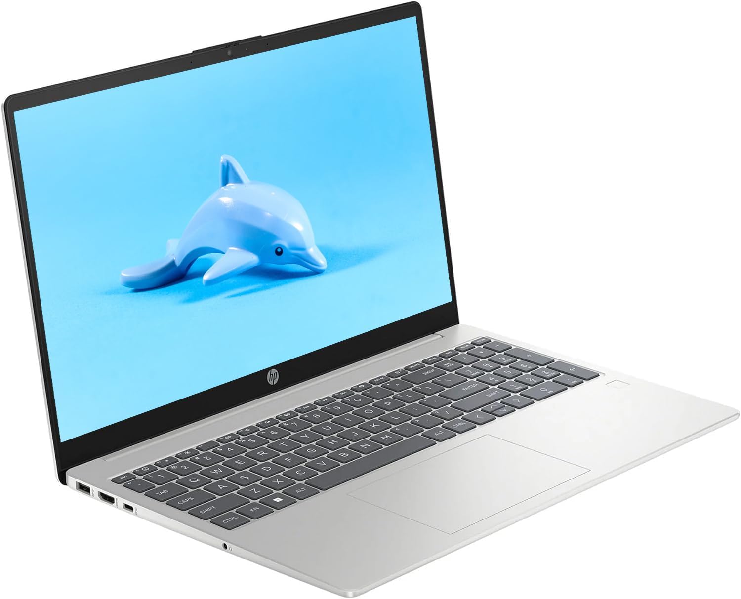 HP 15.5' FHD IPS Laptop, Intel i3-N305 Processor Up to 3.77GHz, 8GB DDR4 RAM, 256GB SSD, HDMI, Super-Fast 6th Gen WiFi, Windows 11, Renewed