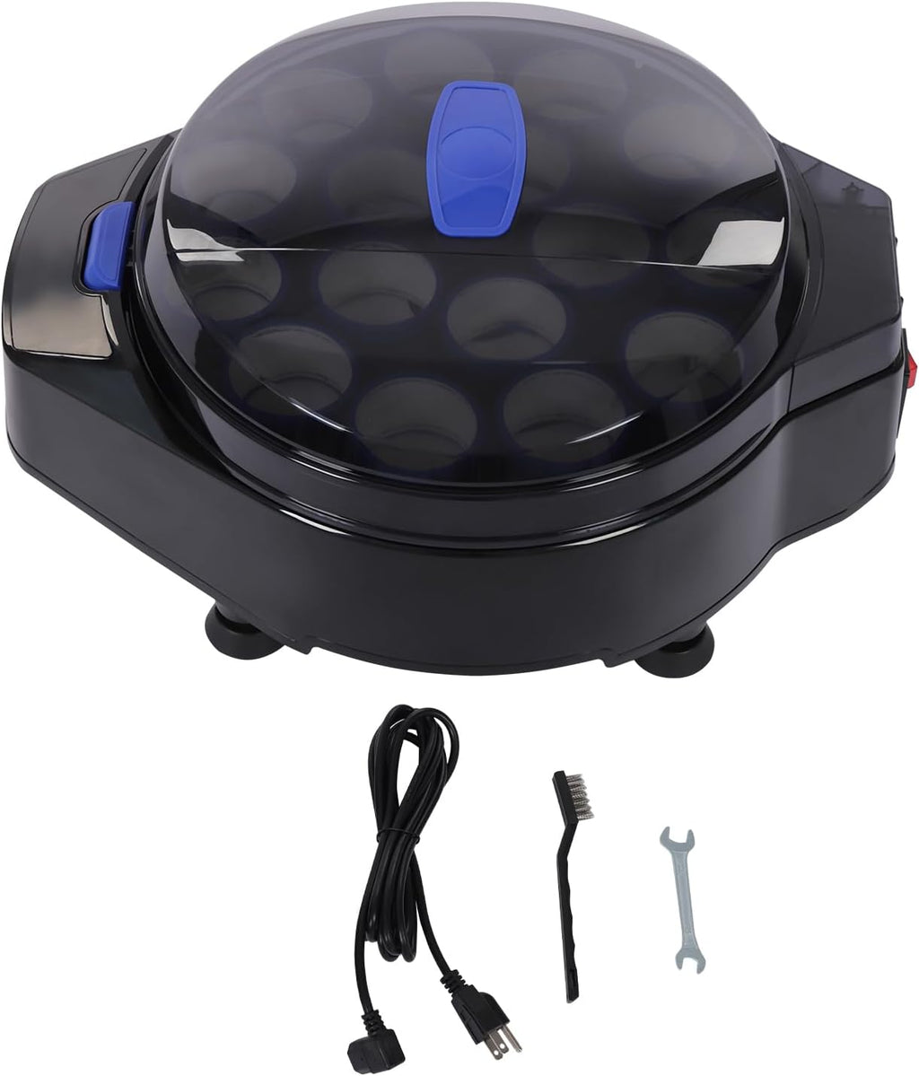 YIYIBYUS Pro Pool Ball Cleaner Machine, 16 Balls Automatic Pool Ball Polisher, Electronic PoolBall Polishing Cleaning Machine for 16 Billiard and Snooker