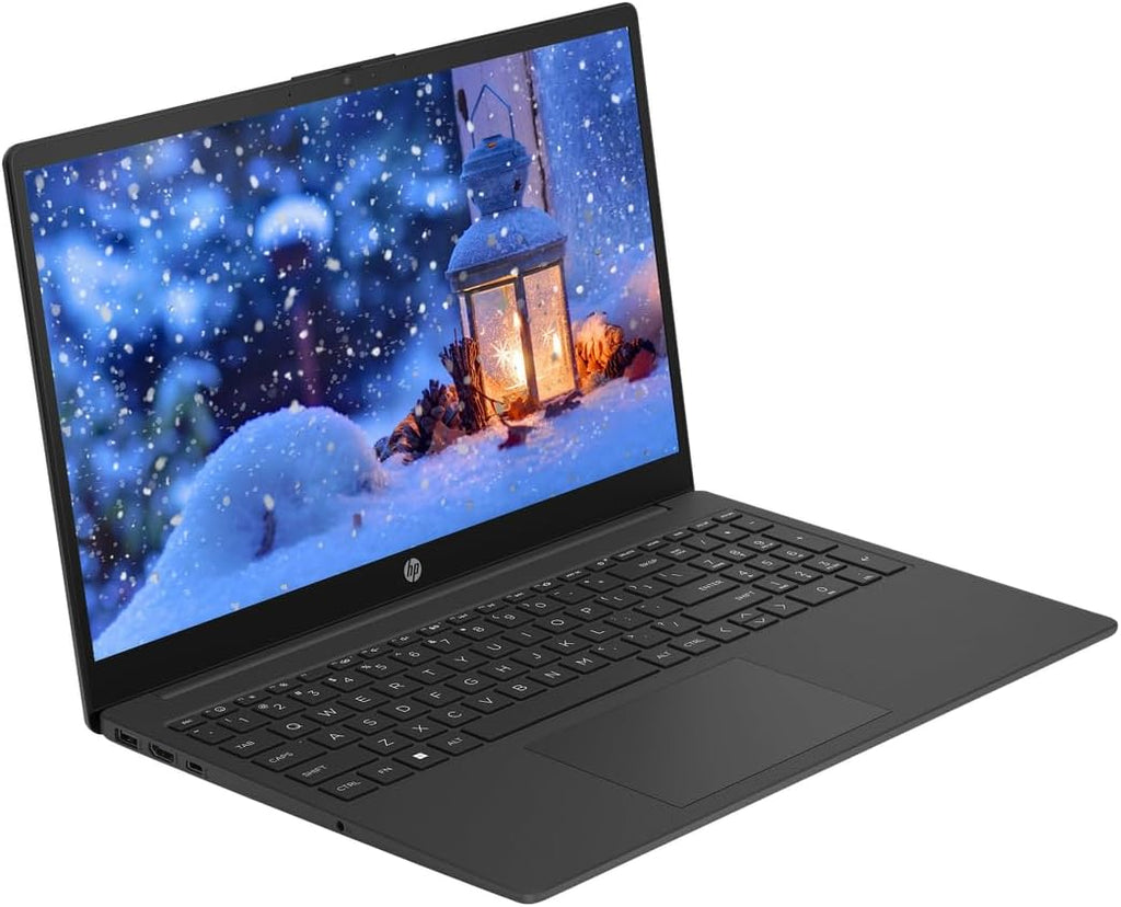 HP 15.6' FHD Touchscreen Business & Student Laptop, 16GB RAM 512GB SSD, 8-Cores AMD Ryzen 7 Processor, Windows 11, Copilot AI-Ready, Numeric Keypad, PLUSERA Earphones & 8-in-1 Hub Included, Black