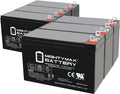 Mighty Max Battery 12 VOLT 9 AH SLA BATTERY NB terminal - 6 Pack