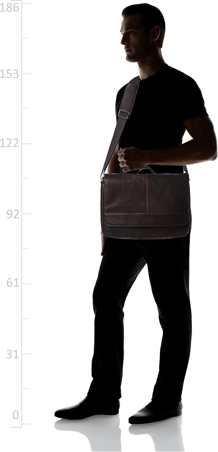 Kenneth Cole REACTION Colombian Leather Slim Single Compartment