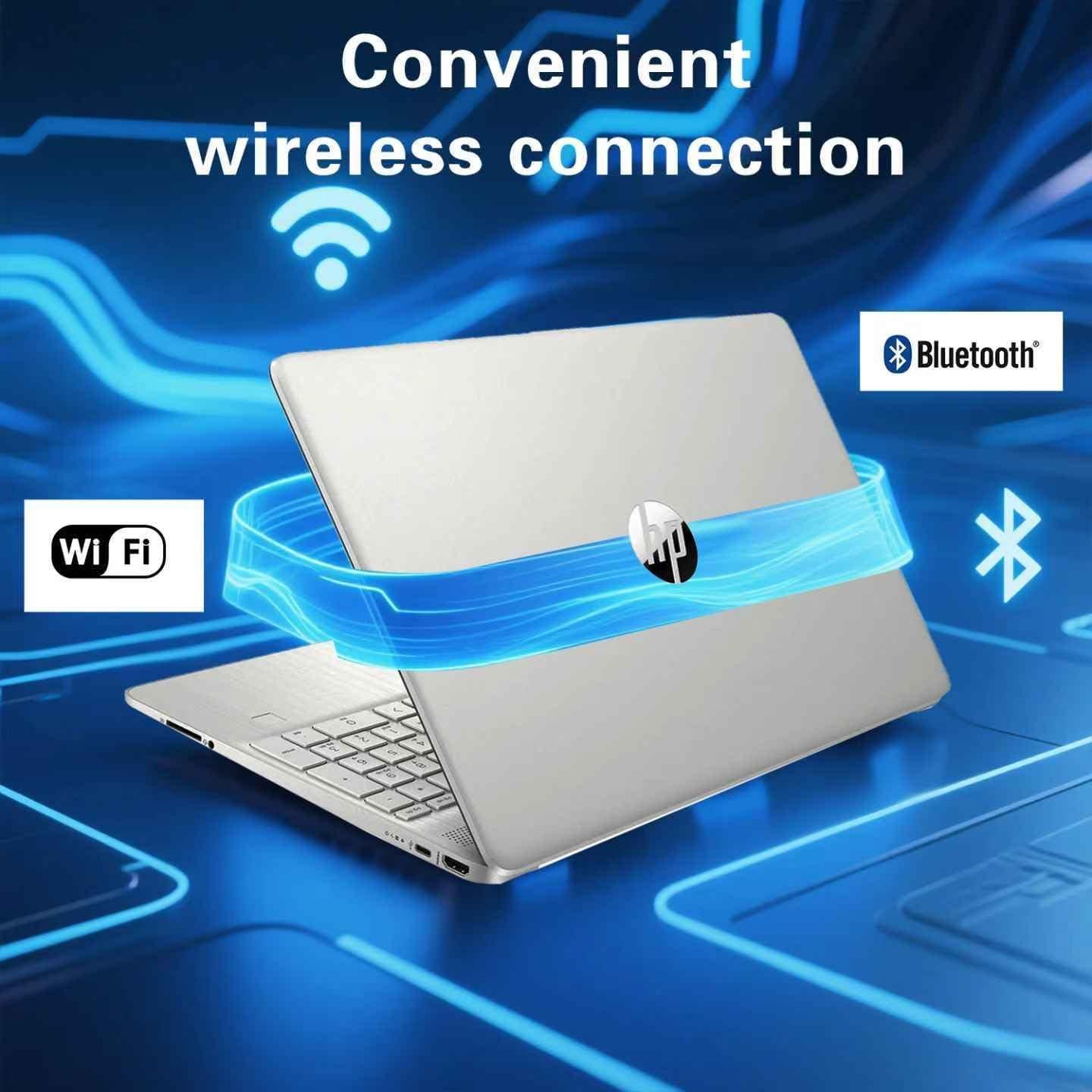 HP Laptop| 15.6' HD | Intel Processor | 16GB DDR4 RAM | 512GB SSD | Intel UHD Graphics | Win11 Pro | 720p HD Camera | WiFi & Bluetooth | School, Business & Productivity