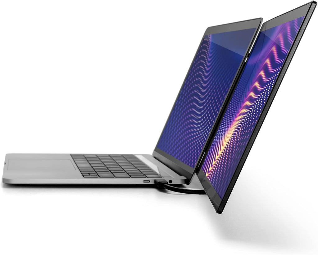 SideTrak Swivel Pro 13.3' Ultra Slim Attachable Portable Monitor, FHD IPS 1080p Laptop Screens with Kickstand + Unique Patented Swivel Hinge, for Mac, PC, and Chromebook, USB-C® Port Connection