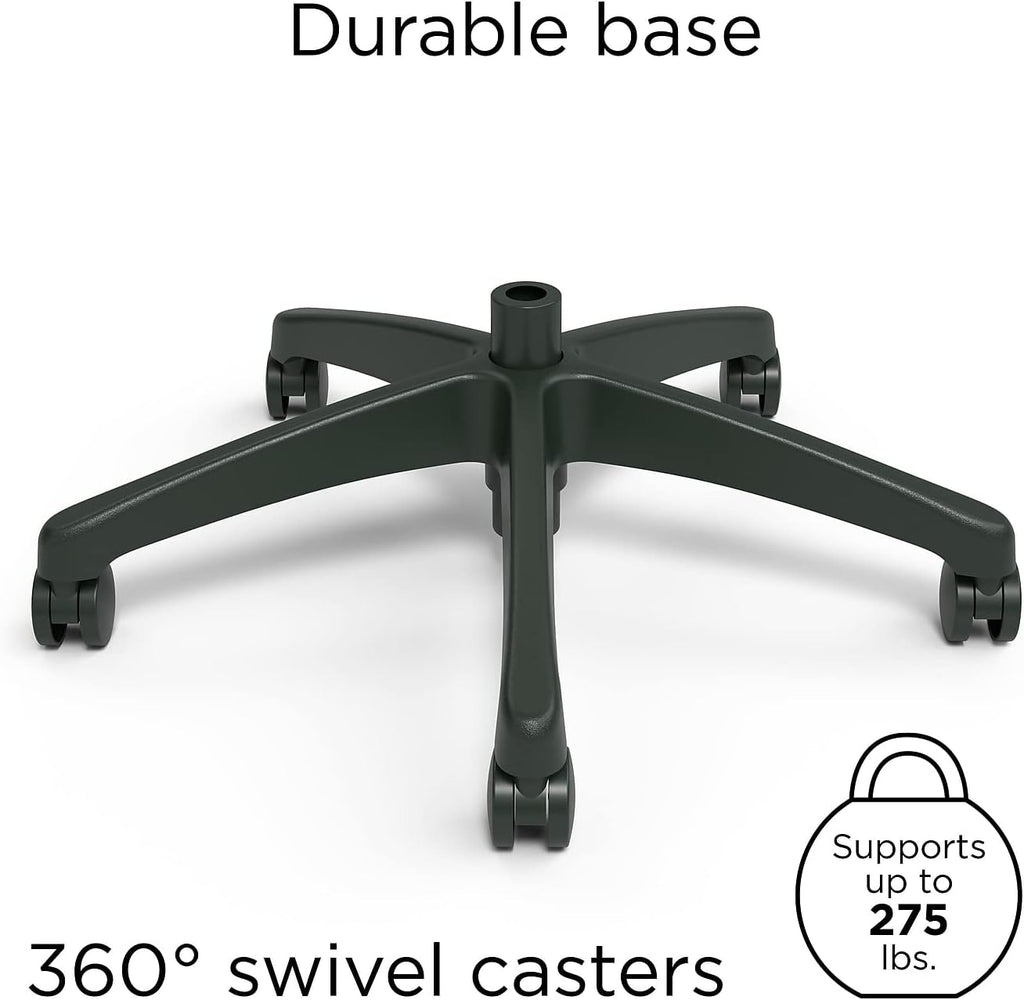 Staples Dexley Ergonomic Task Chair, Mesh, Ergonomic, Lumbar Support, Adjustable Height, Black