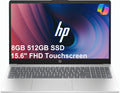 HP 15 Touchscreen Laptop ( Intel Core i5-1334U (> i7-1255U), 8GB RAM, 512GB SSD) FHD Display for Business, Students, Home, 10-Hour Long Battery Life, Webcam, Wi-Fi 6, Numpad, Fast Charge, Win 11 Pro