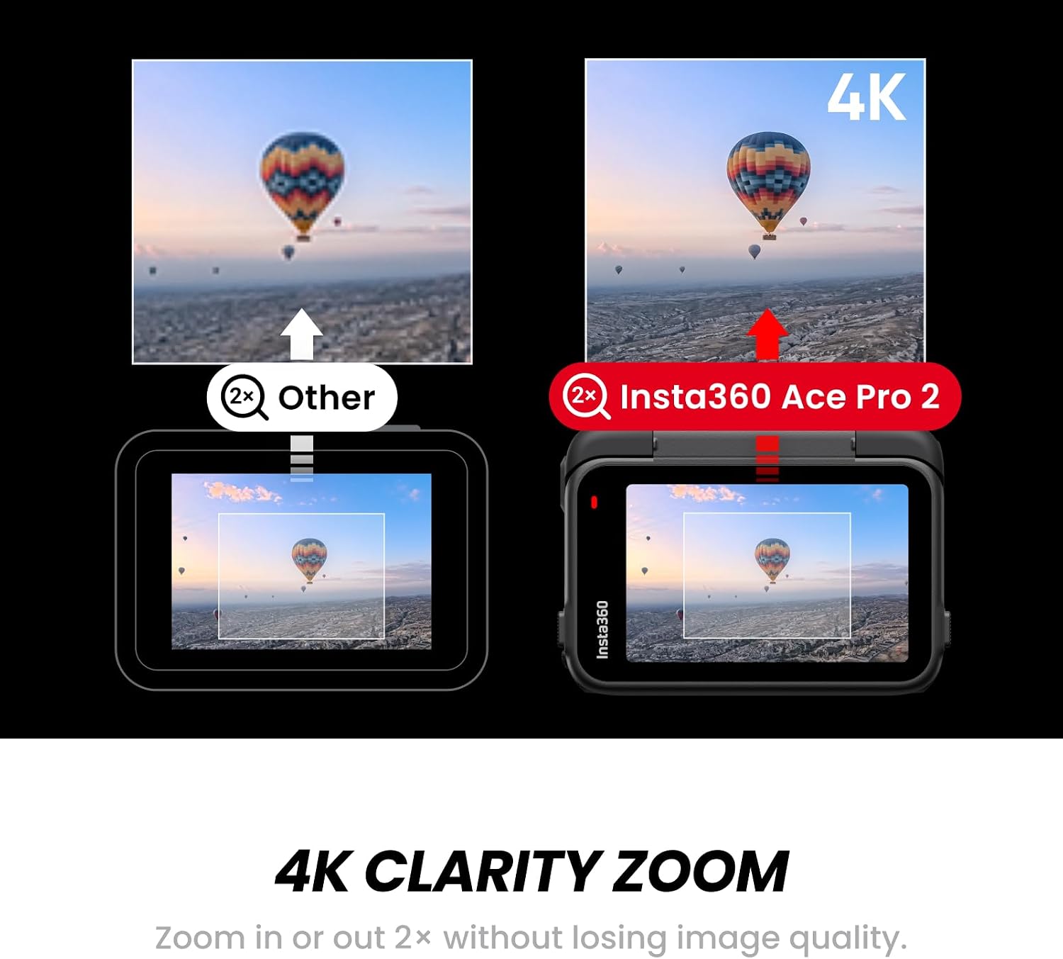 Insta360 Ace Pro 2 Ultimate Bundle Dual Battery - 8K Waterproof Action Camera Co-Engineered with Leica, 1/1.3' Sensor, Dual AI Chip, Leading Low Light, Superior Audio, Flip Screen & AI Editing