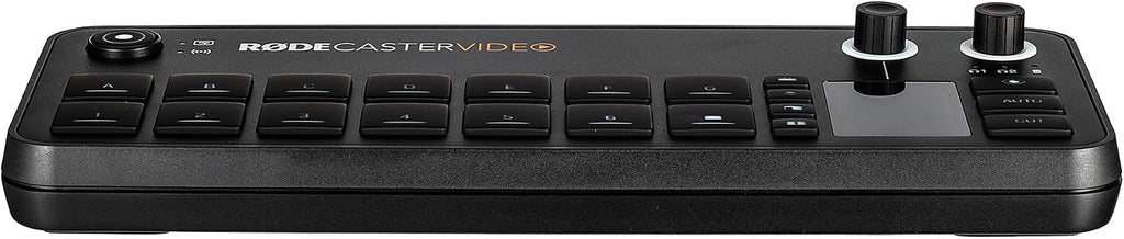 RODECaster Video All-in-One Production Console + 2x Professional Studio Headphones + 2x Podcast Microphone + 2 x Mic Arm + 64GB Micro SD Memory Card + 4x USB-C + 4x Video Cable + More (Bundle)