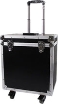 Portable Tool Box Tool Box Rolling Tool Box with Wheels, Deep Box Organizer with Telescoping Handle and Lock, Multipurpose Storage Box Small Parts Box