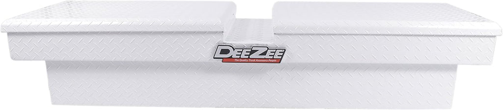 Dee Zee DZ8370WH Full Size White Double Lid (Gull Wing) Tool Box