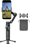 DJI Osmo Mobile 8 Standard Combo, Gimbal Stabilizer for Phone, AI Native Tracking, 360° Pan Rotation, Built-in Extension Rod & Tripod, 10h Battery, Extension Rod, Robust 3-Axis Stabilization
