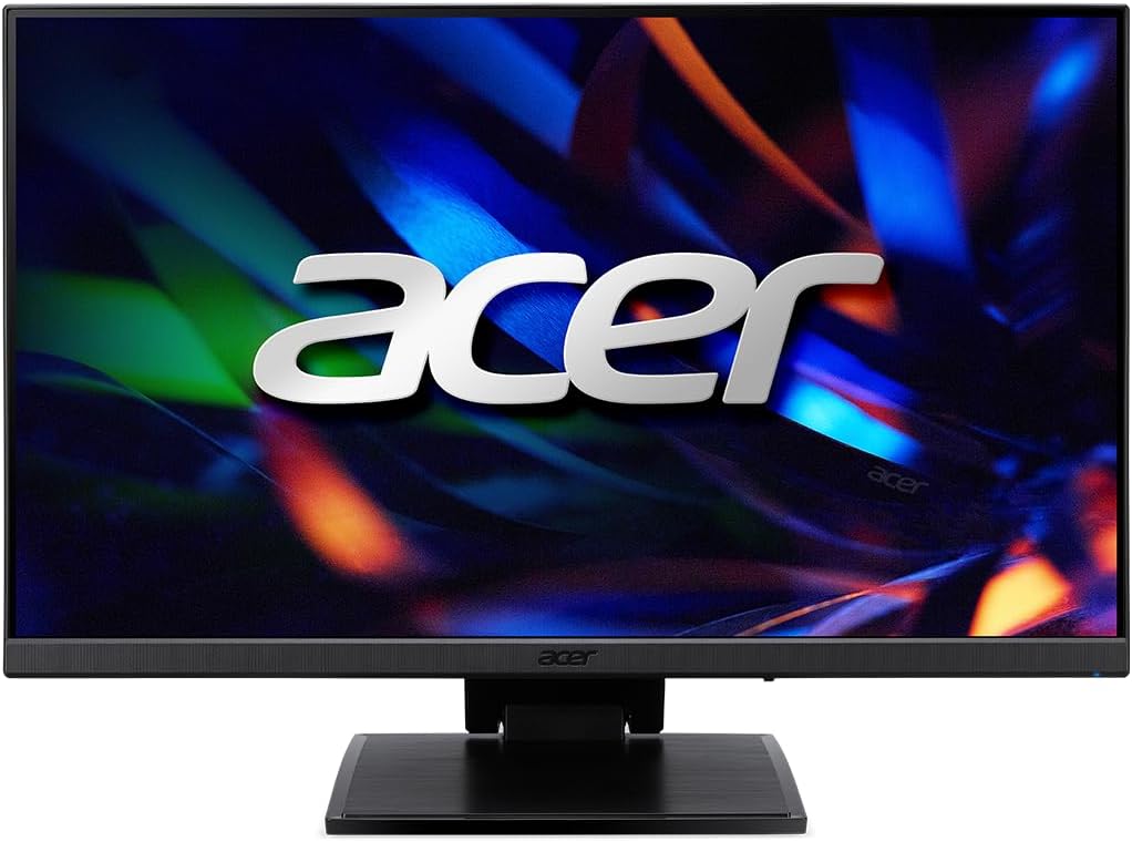 acer UT241Y Abmihuzx 23.8' IPS Full HD Touch Monitor | Adaptive-Sync Support (FreeSync Compatible) | 75Hz Refresh | 4ms | Tilt & Height Adjustment | 1 x USB 3.1 (Type-C), 1 x HDMI & 2 x USB 3.2 Ports