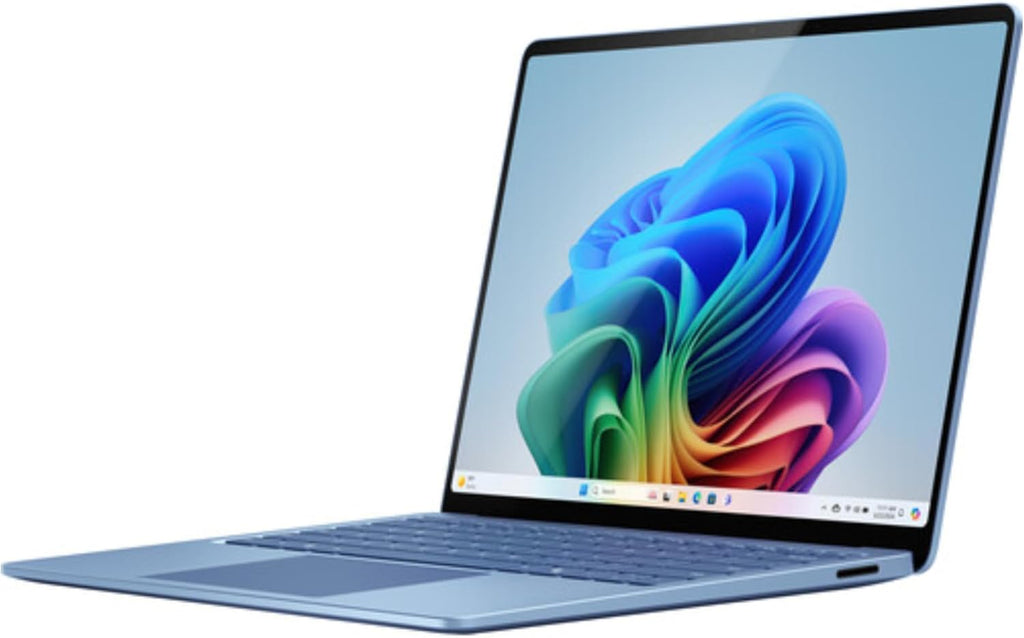 Microsoft Surface Laptop (2024), Windows 11 Copilot+ PC, 13.8' Touchscreen Display, Snapdragon X Elite (12 core), 16GB RAM, 256GB SSD Storage, Sapphire