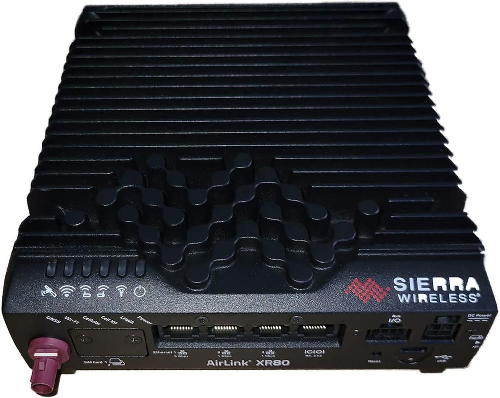 Sierra Wireless AirLink XR80 Wi-Fi 6 IEEE 802.11ax 2 SIM Ethernet, Cellular Modem/Wireless Router