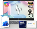 HP 15.6' Pavilion FHD Touchscreen Laptop | Intel Core i3 | 8GB DDR4 | 756GB Storage (256GB PCIe SSD + 500GB External) | Windows 11 | Numeric Keypad | Wi-Fi 6 & Privacy Webcam | Up to 10H Battery