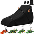 Compact Tractor Cover,Farm Riding Utility Tractor Full Covers Waterproof Heavy Duty,Durable Anti-UV 600D Polyester,Fits for John Deere, Kubota, Yanmar,Kioti,Bobcat,189' Lx75 Wx85 H-Aibiley