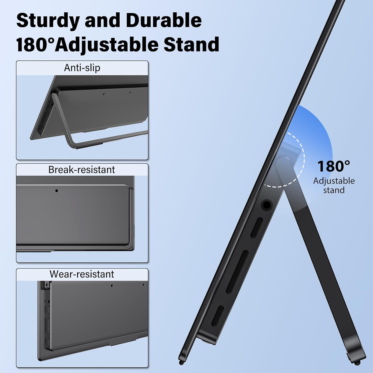 InnoView 14 Inch OLED Portable Monitor 4k UHD 3840x2400 Portable Monitor 100% DCI-P3 | 100000:1Contrast | Built-in Speakers, Travel Monitors for Laptop PC MAC Phone PS4 Xbox Switch
