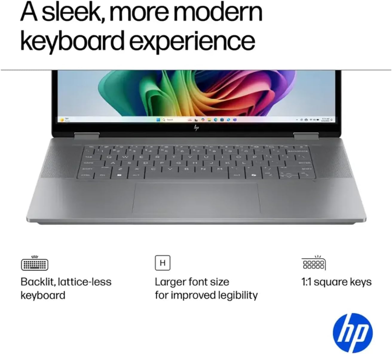 HP 2025 Envy 2-in-1 Laptop, OmniBook X Flip 16' FHD+ Touch, Copilot+ PC, AMD Ryzen AI 5 340 (8-Core), 16GB RAM, 512GB SSD, AMD Radeon 840M, 21H Battery, Win 11 W/Stylus Pen